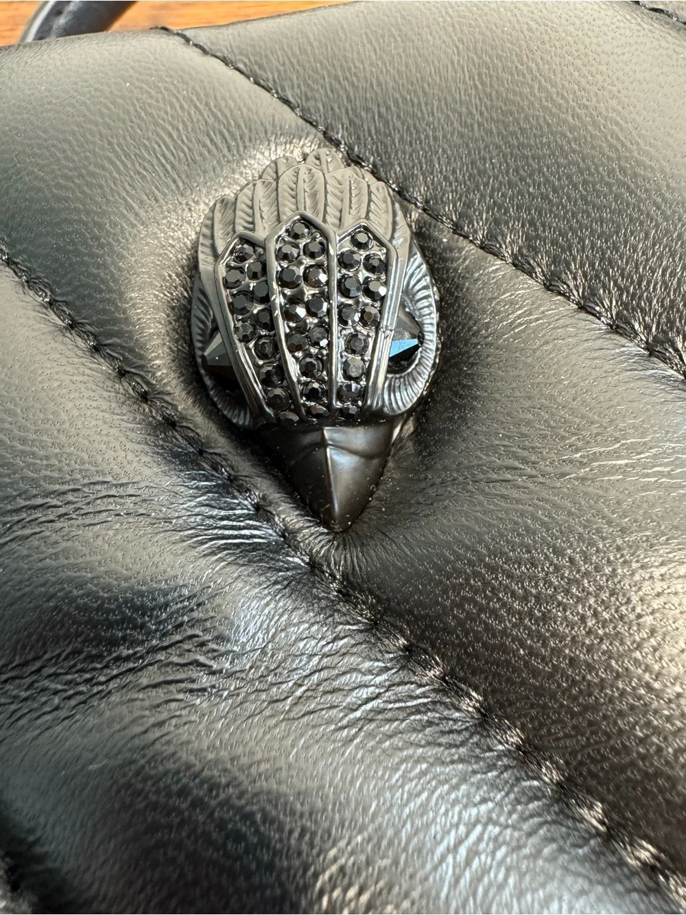 Kurt Geiger London Small Quilted Leather Tote - Picture 6 of 14